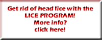 get rid of lice for certain - no lotions - with the lice program