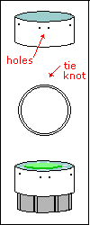 monofilament- or thread-supported