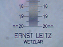 Stage Micrometer with QX3 top light turned off