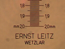 Stage Micrometer with QX3 top light turned off