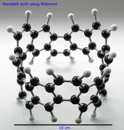 Molymod kit - carbon nanobelt