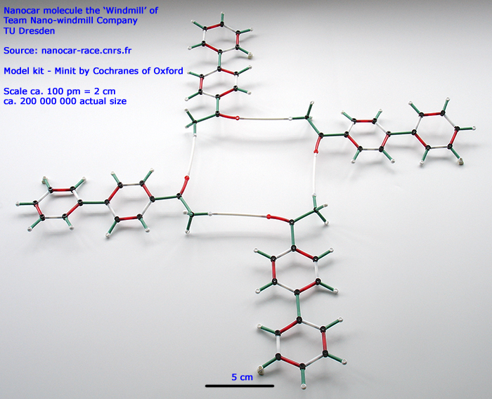 Nano Windmill nanocar, TU Dresden
