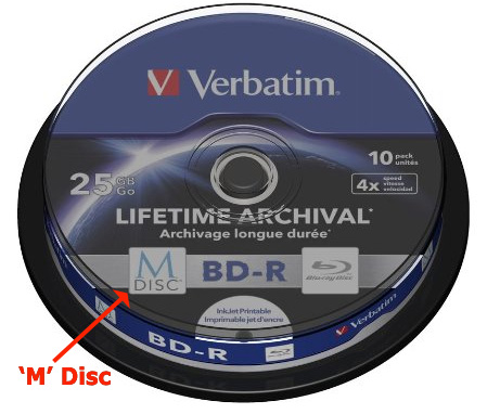 Mic-UK: M Disc for archival durability. Tests and review.